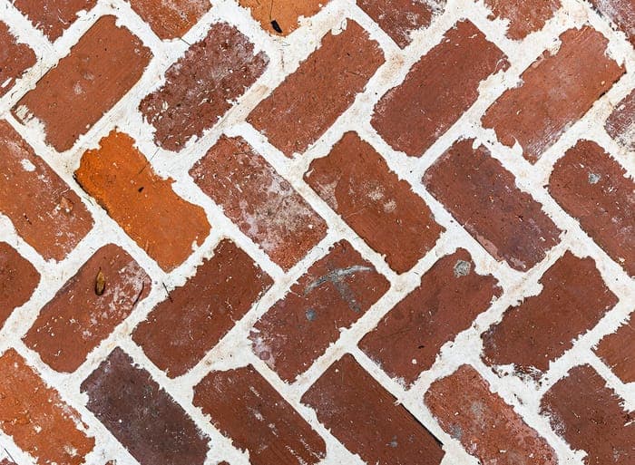 Brick herringbone