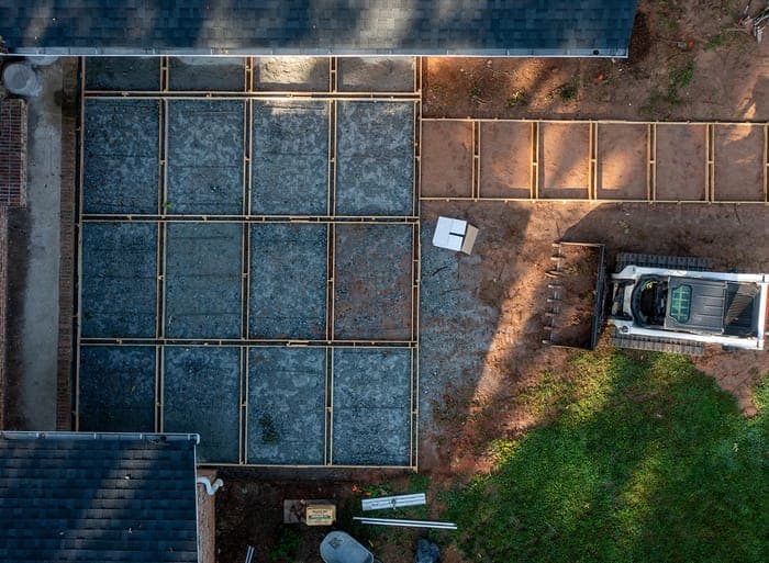 Rebar from above