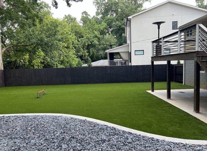 The turf yard